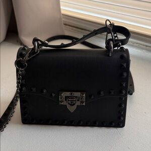 Black Studded Women's Bag